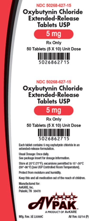Label 5026862715 Oxybutynin Chloride ER 2014 5mg.jpg Label 5026862715 Oxybutynin Chloride ER 2014 5mg